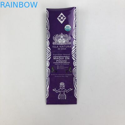 ग्लॉसी फिल्म 250g 1kg 16oz VMPET साइड गस्सेट पैकेजिंग बैग