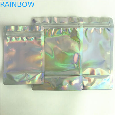 इयररिंग ग्रेव्योर प्रिंटिंग होलोग्राफिक कॉस्मेटिक पैकेजिंग बैग