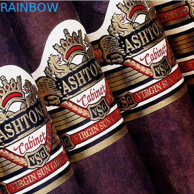 CMYK रंग 70mic गोल्ड मुद्रांकन सिकुड़ आस्तीन लेबल