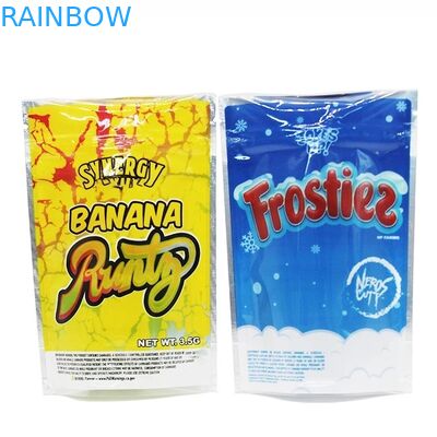 स्पष्ट खिड़की के साथ 3.5 ग्राम 7 ग्राम सीबीडी हर्बल धूपदान पाउच