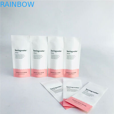 Resealable Gravure प्रिंटिंग पीएलए Biodegradable क्राफ्ट पेपर बैग