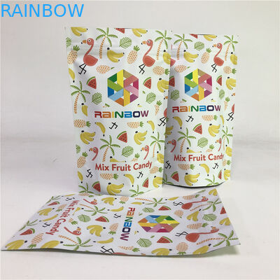 3.5 ग्राम खरपतवार रंट्ज़ प्लास्टिक एसजीएस जिपलॉक मायलर स्टैंड अप बैग