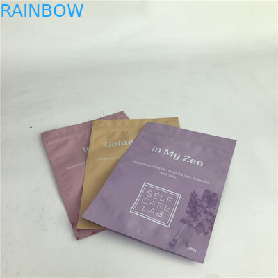 एसजीएस टुकड़े टुकड़े में OPP स्नान नमक के लिए पन्नी बैग ऊपर खड़े हो जाओ