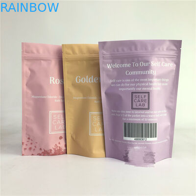 एसजीएस टुकड़े टुकड़े में OPP स्नान नमक के लिए पन्नी बैग ऊपर खड़े हो जाओ