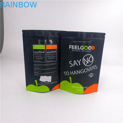 आंसू पायदान चिप्स पैकेजिंग जिपर बैग के साथ फैक्टरी मूल्य बैरियर पाउच खड़े हो जाते हैं