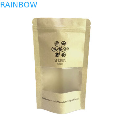 क्राफ्ट पेपर कॉफी पैकेजिंग बैग कॉफी पैकेजिंग के लिए बैग खड़े हो जाओ