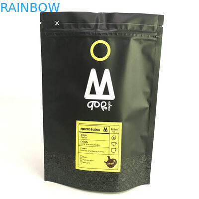 कस्टम मुद्रित मैट एल्यूमीनियम पन्नी जिपर Mylar बैग के साथ बैग खड़े हो जाओ