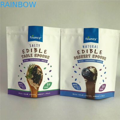 कस्टम स्वीकृत मैट एल्यूमीनियम पन्नी पैकेजिंग बैग कुकी बैग