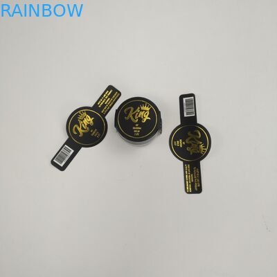 बोतलों के लिए VMPET 60x60MM 20 माइक्रोन होलोग्राफिक फिल्म लेबल