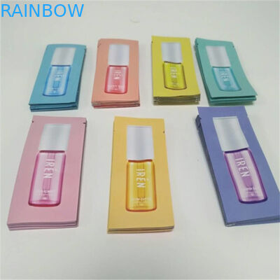 मैट एल्युमिनियम स्मॉल सैम्पल SampeL पैकेजिंग बैग्स क्रीम सैंपल्स पैकिंग बैग्स