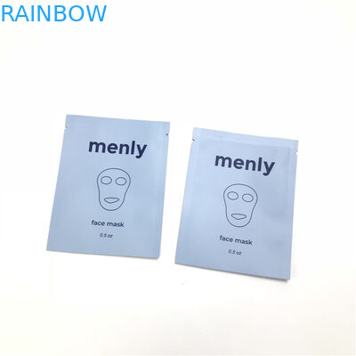 शैम्पू आँख सीरम चेहरे क्लींजर तीन साइड सील टिप के लिए नमूना मुक्त डिस्पोजेबल कॉस्मेटिक नमूना पाउच