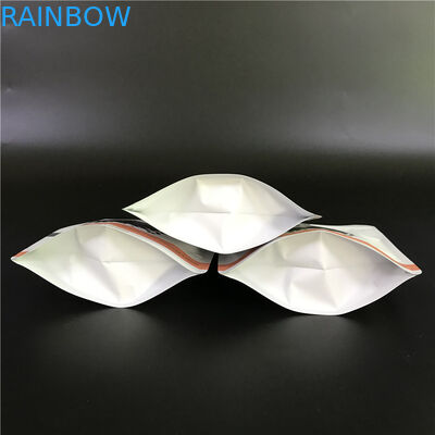 जिपर के साथ मुद्रित लोगो Mylar बैग के साथ एल्यूमीनियम पन्नी थैली अनुकूलित बैग