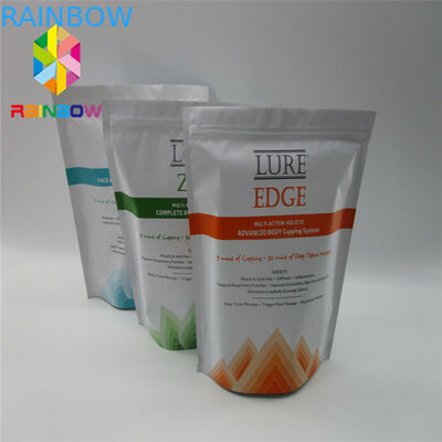 कस्टम स्वीकृत मैट एल्युमिनियम फॉयल बाथ साल्ट बैग बॉडी स्क्रब पैकेजिंग मायलर बैग