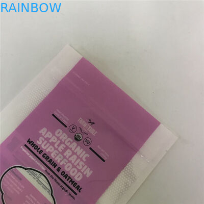 चमकदार सतह खाद्य पैकेजिंग के लिए खिड़की के साथ पैकेजिंग बैग अनुकूलित बैग खड़े हो जाओ