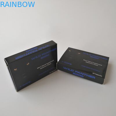 कस्टम मुद्रित व्हाइट कार्ड पेपर स्वास्थ्य देखभाल गोली पैकेजिंग बॉक्स