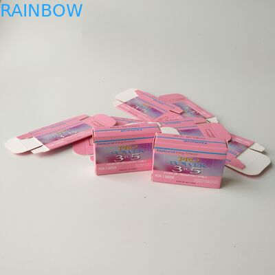 थोक सस्ते कस्टम चिकित्सा मरहम सीधे टक अंत दवा दवा गोली कागज दवा पैकेजिंग बॉक्स