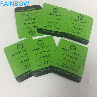 कस्टम मुद्रण Resealable Mylar ज़िप लॉक पाउच खरपतवार CBD कुकीज़ पैकेजिंग बैग खड़े हो जाओ