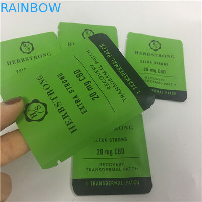 कस्टम मुद्रण Resealable Mylar ज़िप लॉक पाउच खरपतवार CBD कुकीज़ पैकेजिंग बैग खड़े हो जाओ