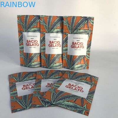 चाइल्ड प्रूफ जिपर के साथ गमी पैकेजिंग बैग खड़े करें