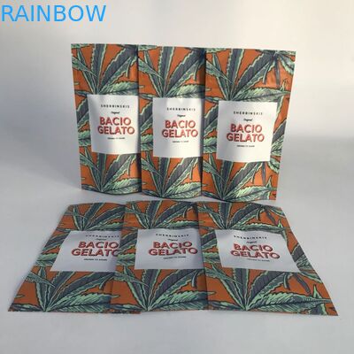 चाइल्ड प्रूफ जिपर के साथ गमी पैकेजिंग बैग खड़े करें