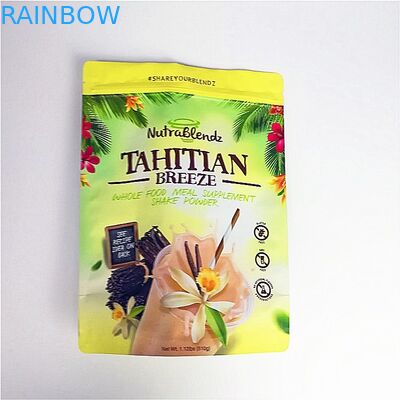 जिपर एल्यूमीनियम पन्नी थैली के साथ कस्टम स्वीकृत स्नैक पैकेजिंग बैग