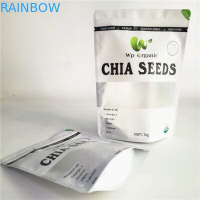 डिजिटल प्रिंटिंग पारदर्शी फ्लैट पाउच ज़िप लॉक अनुकूलित प्लास्टिक बैग