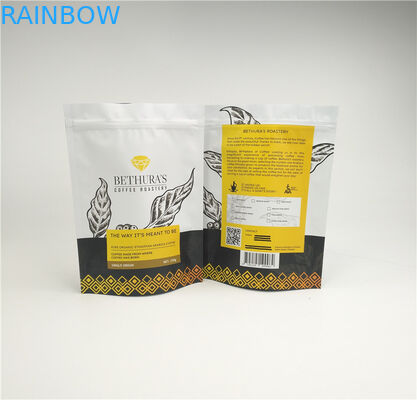 कॉफी बीन्स के लिए 140mic MOPP पुन: प्रयोज्य साइड गसलेट मायलर बैग