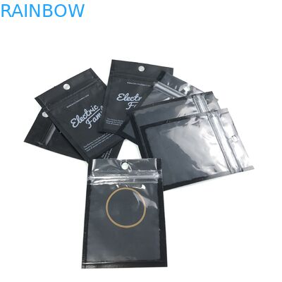 क्रीम नमूने के लिए एफडीए मायलर थ्री साइड सील बैग 150 माइक्रोन