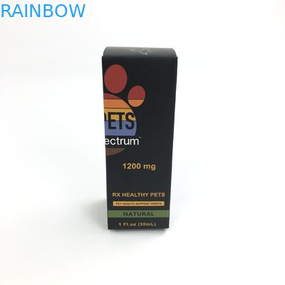400 ग्राम मोटाई के साथ कस्टम चमकदार फिल्म के लिए दवा की बोतलें गहने कागज बॉक्स पैकेजिंग के लिए सफेद कार्डबोर्ड