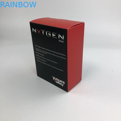 कस्टम मैट फिल्म यूवी खिलौना खाद्य पदार्थ की बोतलें कागज बॉक्स पैकेजिंग के लिए 400 ग्राम मोटाई सफेद कार्डबोर्ड के साथ