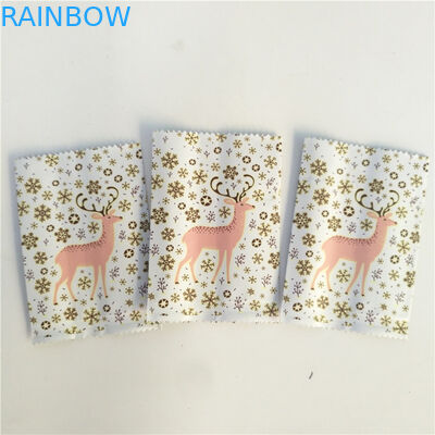 MOPP CMYK 150micron स्नैक बार पैकेजिंग बैग एज एज के साथ