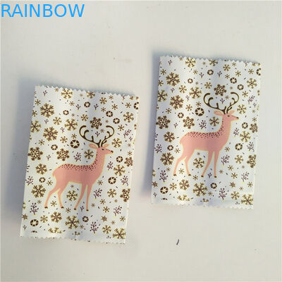 MOPP CMYK 150micron स्नैक बार पैकेजिंग बैग एज एज के साथ