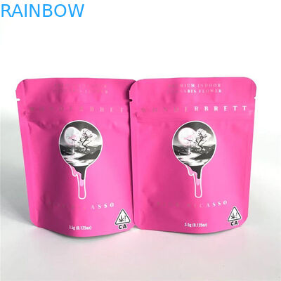 कस्टम स्वीकृत स्टॉक गमी पैकेजिंग बैग सॉफ्ट टच स्टैंड बैग