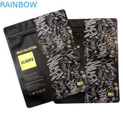 प्रचार लोगो मुद्रण जिपर टी-शर्ट ज़िप ताला पारदर्शी विपक्ष पैकेजिंग परिधान पाली बैग