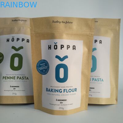 एमपीईटी सीएमवाईके कॉफी बीन पैकेजिंग बैग 200 माइक्रोन खड़े हो जाओ