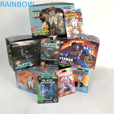 12 मिमी कैप नर एन्हांसमेंट 3 डी लेंटिकुलर कार्ड 500K गोली