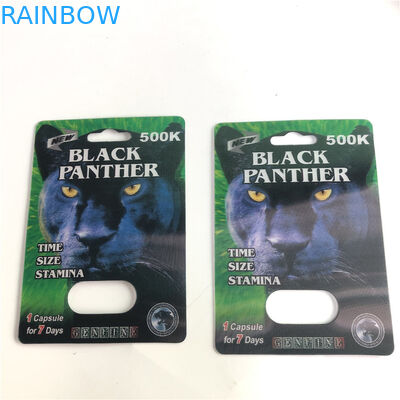 12 मिमी कैप नर एन्हांसमेंट 3 डी लेंटिकुलर कार्ड 500K गोली