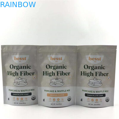 स्नैक्स पैकेजिंग के लिए ड्राई फ्रूट एल्युमिनियम फॉयल पाउच के लिए डिजिटल प्रिंटिंग स्टैंड पाउच