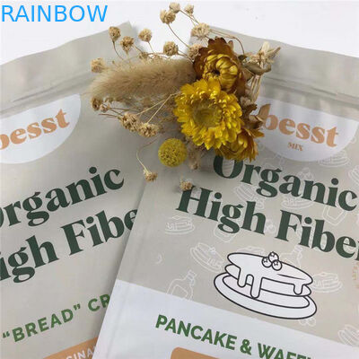 स्नैक्स पैकेजिंग के लिए ड्राई फ्रूट एल्युमिनियम फॉयल पाउच के लिए डिजिटल प्रिंटिंग स्टैंड पाउच