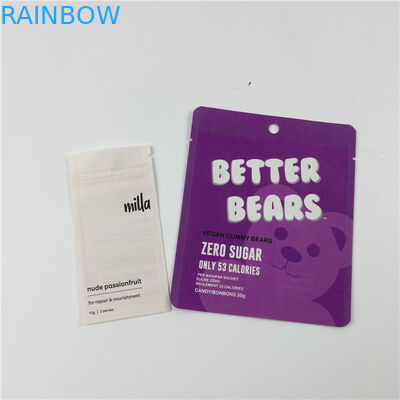 Gravnre प्रिंटिंग MOPP VMPET थ्री साइड सील बैग Ziplock