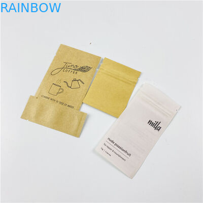 Gravnre प्रिंटिंग MOPP VMPET थ्री साइड सील बैग Ziplock