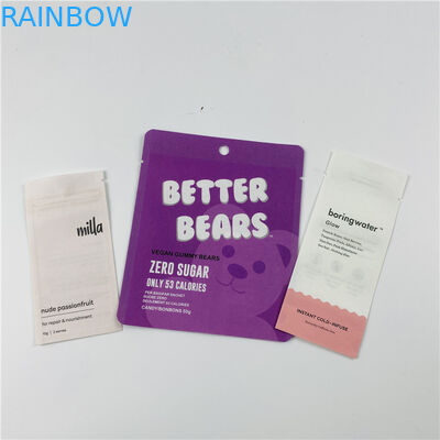 जिपलॉक VMPET MOPP 100mircon एल्यूमीनियम पन्नी Mylar बैग