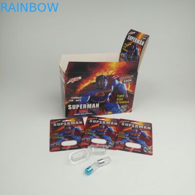 एफडीए 200mic राइनो 7 50000 3 डी ब्लिस्टर कार्ड नमी सबूत