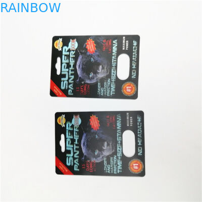 राइनो 69 3 डी ब्लिस्टर कार्ड 350g व्हाइटबोर्ड डिस्प्ले पेपर बॉक्स के साथ