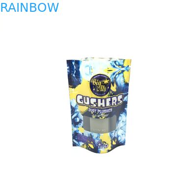 कस्टम लोगो के लिए गेहूं का आटा ज़िपर बोल्सा Sac प्लास्टीक स्टैंड थैली बैग कॉस्मेटिक खिड़की के साथ बीज