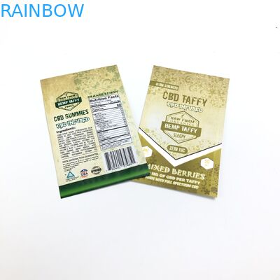 VMPET 4c प्रिंटिंग 120 माइक्रोन प्लास्टिक पाउच पैकेजिंग लोगो के साथ