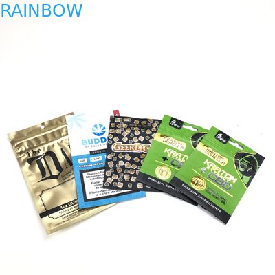 VMPET 4c प्रिंटिंग 120 माइक्रोन प्लास्टिक पाउच पैकेजिंग लोगो के साथ