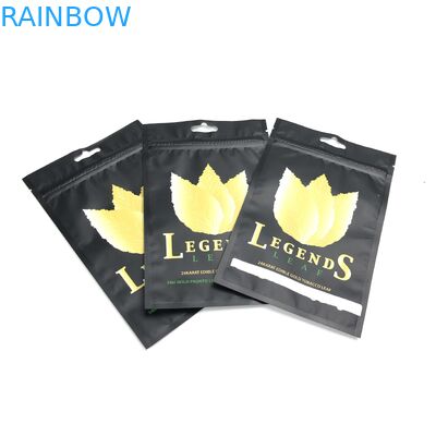 सिगरेट तम्बाकू के लिए मैट फिल्म एमओपीपी वीएमपीटी रेसिपीबल जिप लॉक बैग