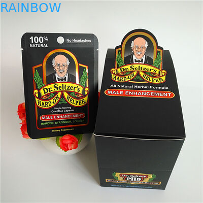 3.5 ग्राम सूखे फूल खरपतवार पैकेजिंग Mylar पन्नी बैग MOPP