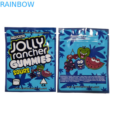 200mic सीबीडी गमियां कैंडी मायलर बैग THC कैनबिस